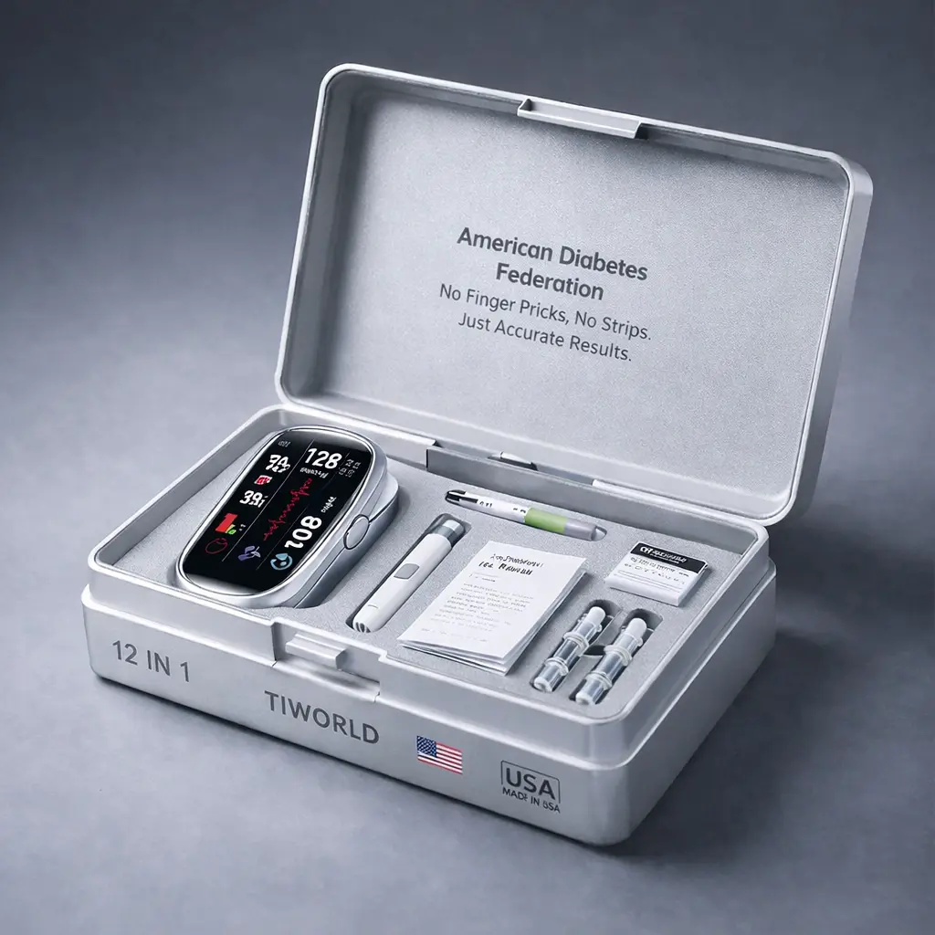 Nieinwazyjny glukometr TIWORLD™ o dokładności 99,9%. - obrazek 4