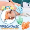 Ergonomiczne uchwyty do ołówków treningowych