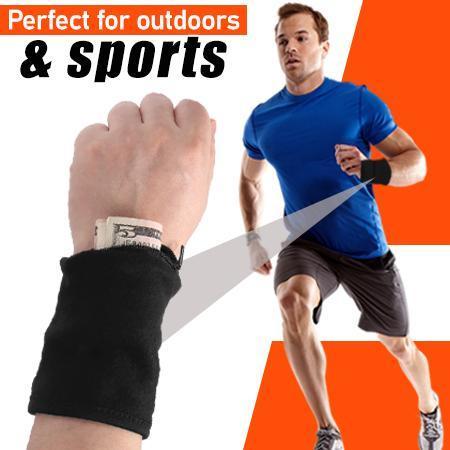 Sportowa saszetka na nadgarstek do użytku na świeżym powietrzu - obrazek 2