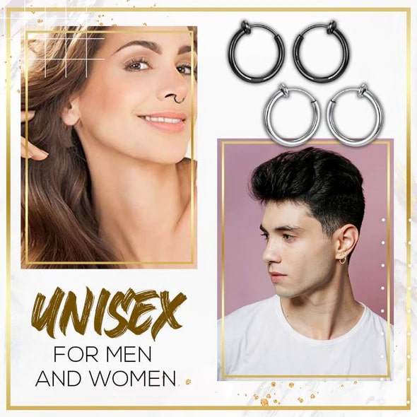 Chowane kolczyki bez przekłuwania - obrazek 3