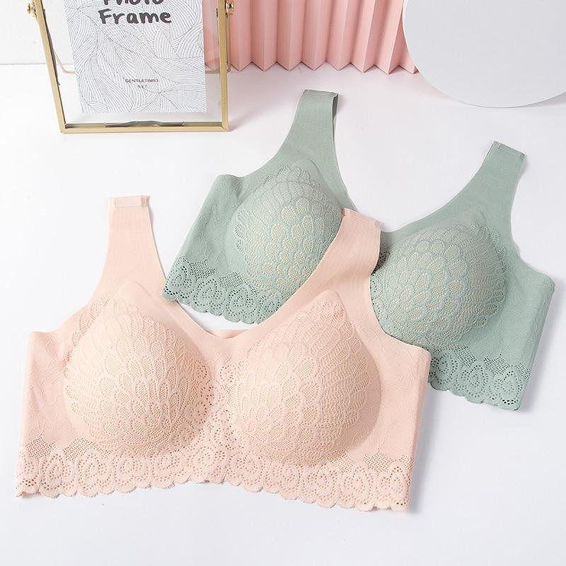 Biustonosz bez fiszbin z lateksu PerfectShape 5D - obrazek 3