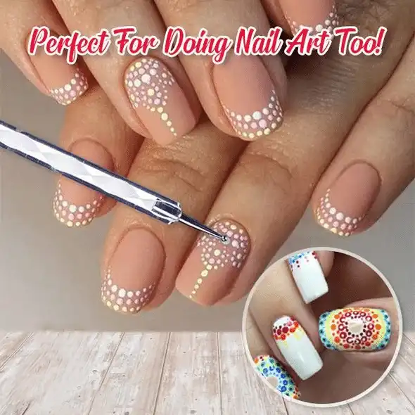 Zestaw artystyczny w kropki mandali - obrazek 4