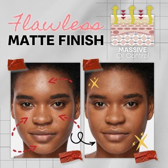 SkinPerfect Matujący wodoodporny puder utrwalający - obrazek 4