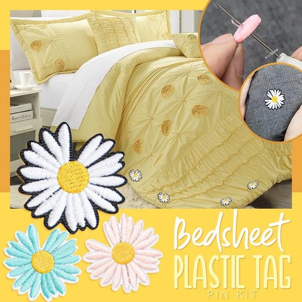 Zestaw plastikowych przypinek do prześcieradła - obrazek 4